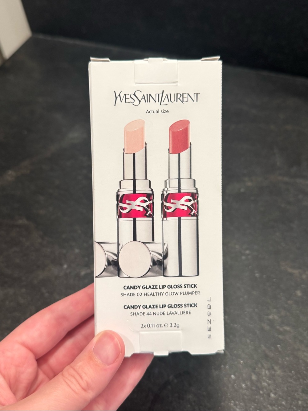 Yves Saint Laurent Candy Glaze Lip Gloss Stick Duo